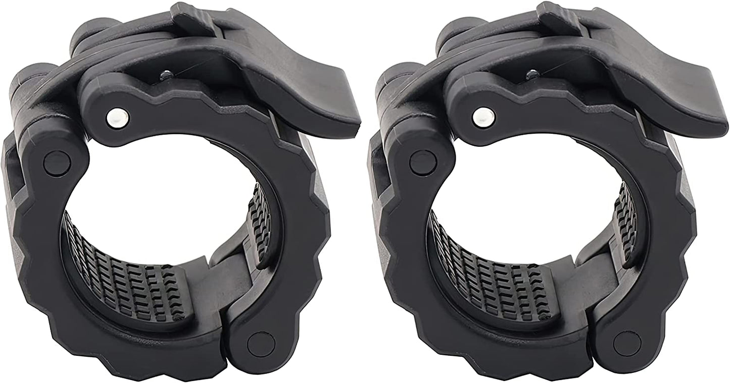 2-Inch Bar Clips, Color: Black