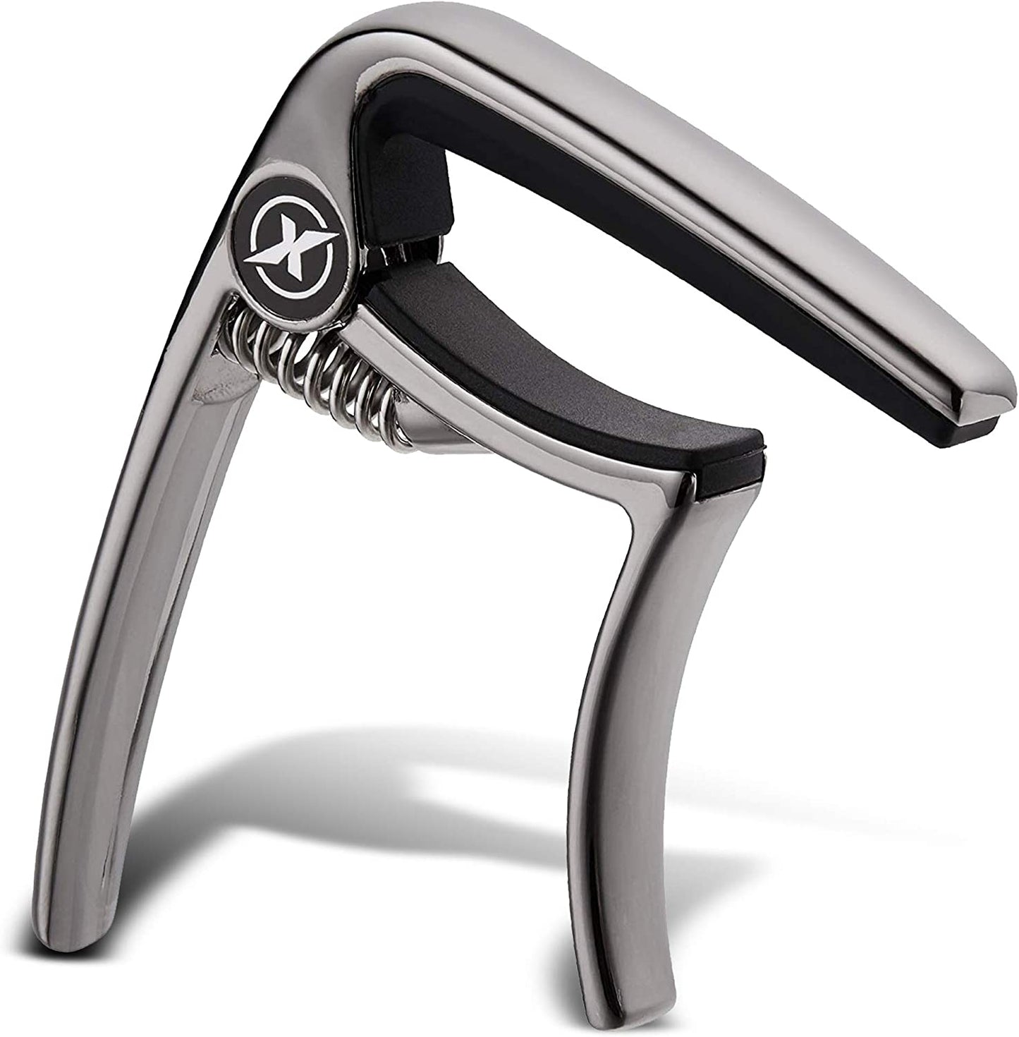 X3 Capo for acoustic guitar, Gun Metal