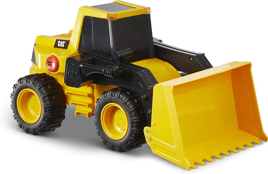 wheel loader with lights and sounds, color: yellow