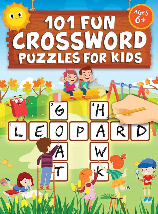 101 Fun Crossword Puzzles for Kids (Hardcover)