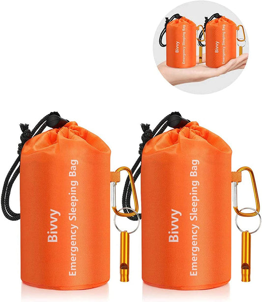 Emergency sleeping bags (Orange)