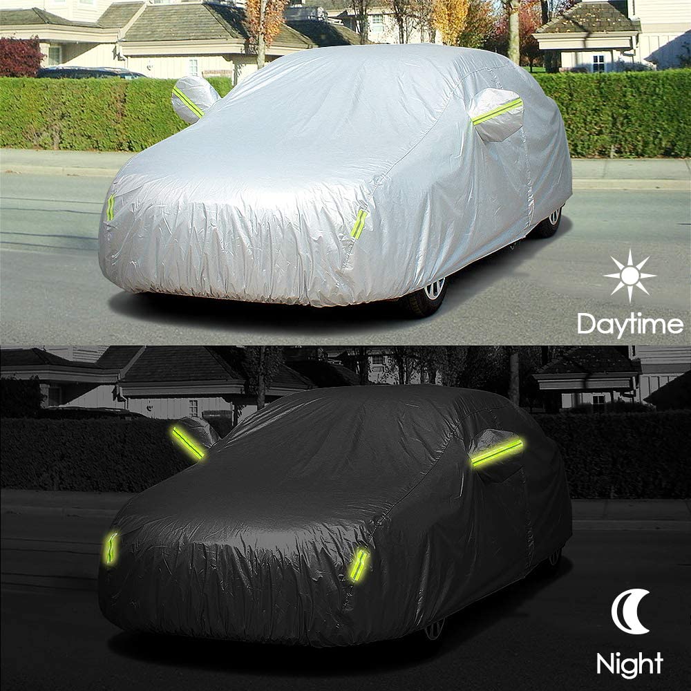 Complete universal car covers, (190 '' - 201 ''）