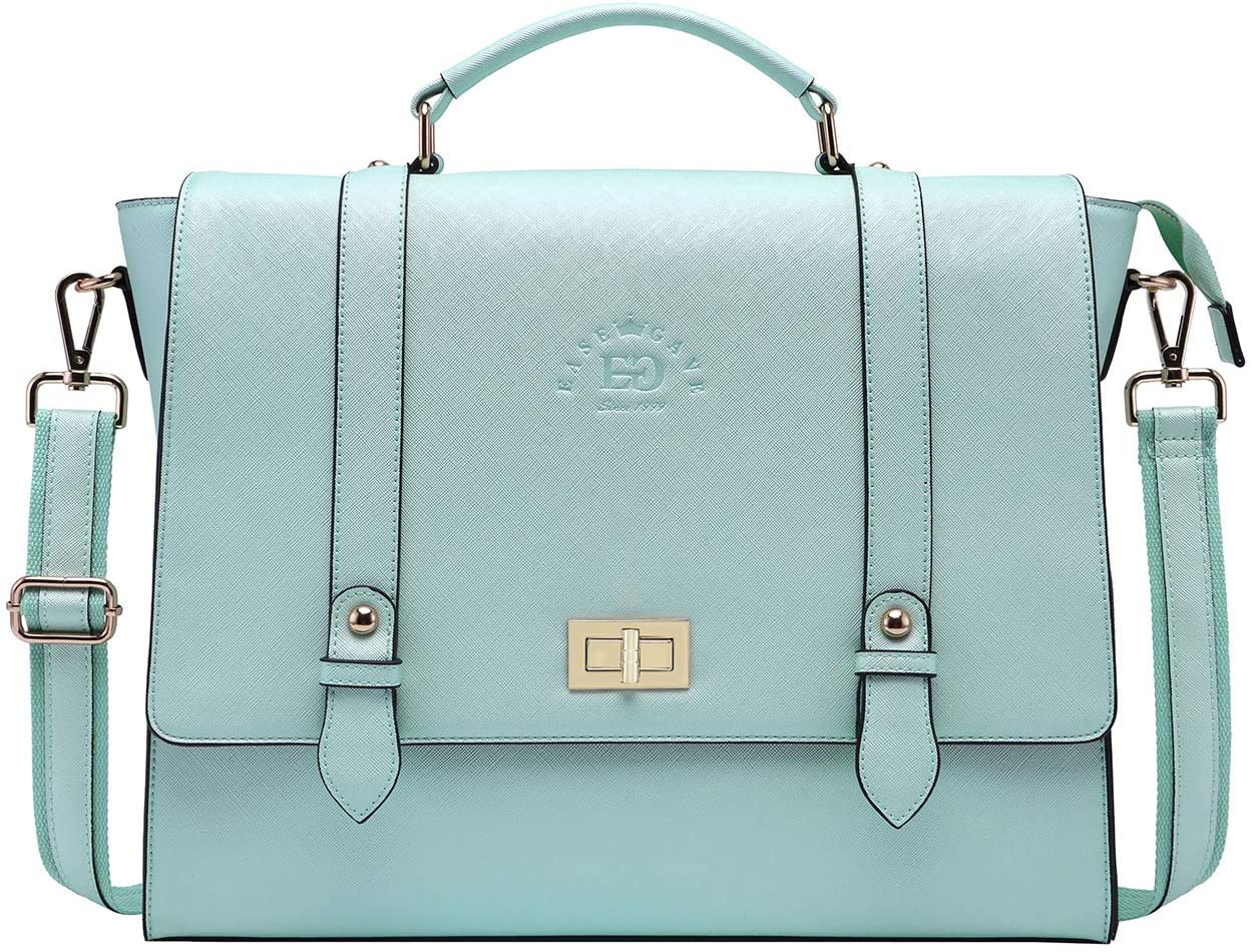 Women's laptop briefcase, Mint