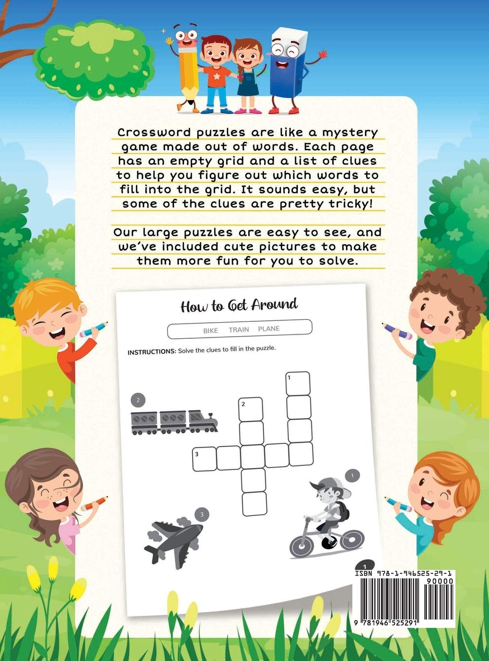 101 Fun Crossword Puzzles for Kids (Hardcover)