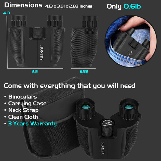 Concert binoculars for bird watching