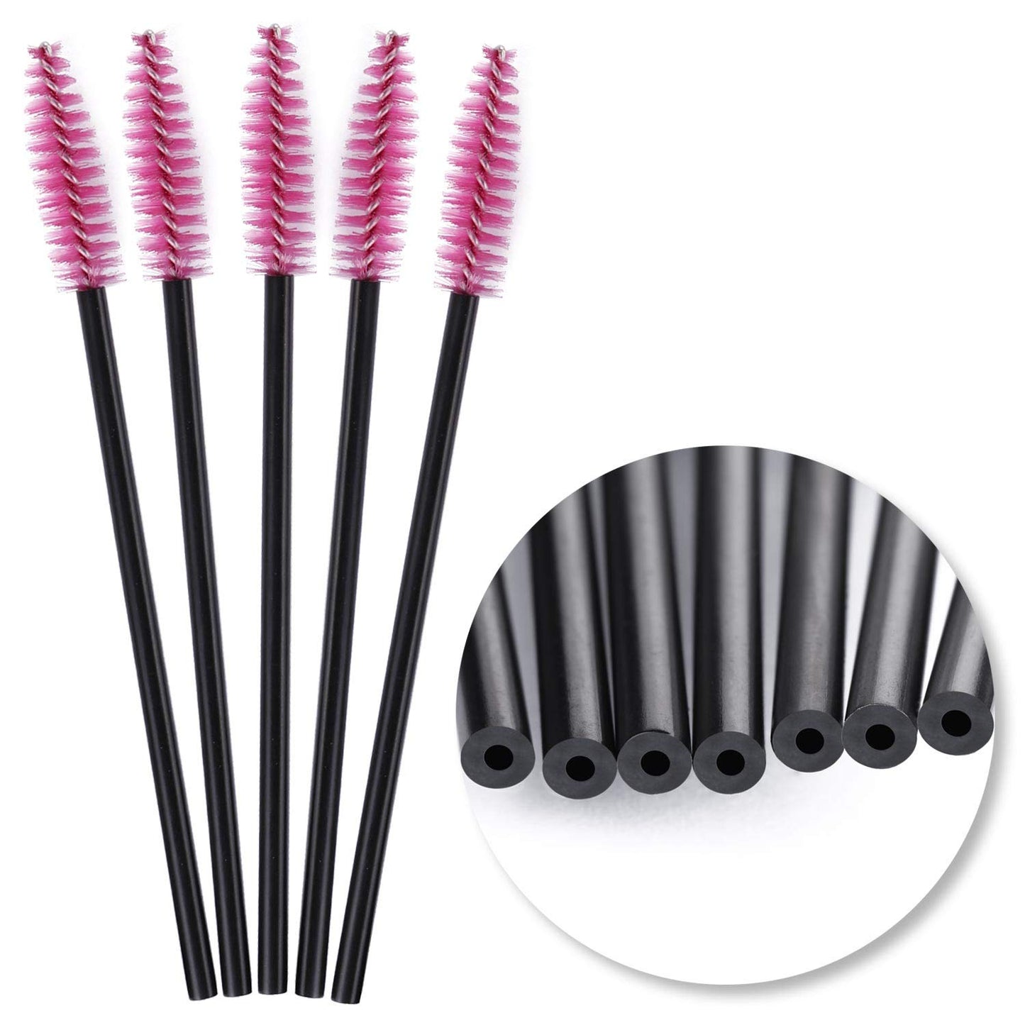 200 disposable mascara wand brow brushes