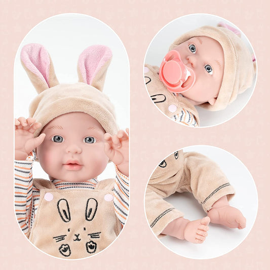 18" Brown Silicone Doll 18" Doll Accessories