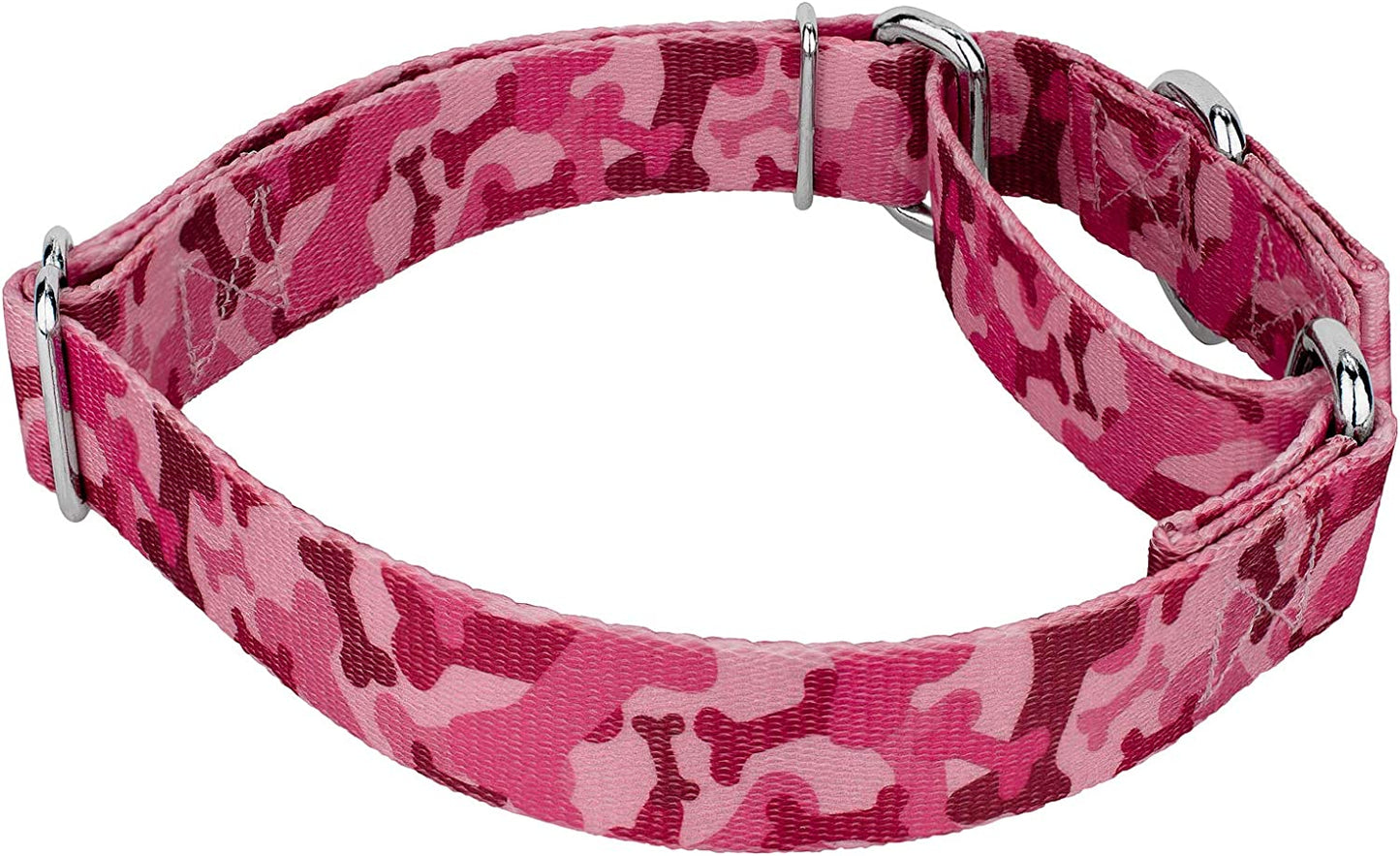 1 Inch Dog Collar, (Pink) Medium