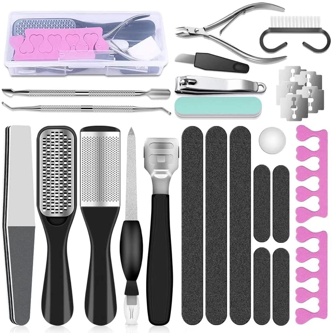 23 Piece Professional Stainless Steel Pedicure Se