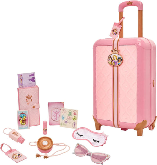 Toy Princess Travel Suitcase Kit - 17 Accessories