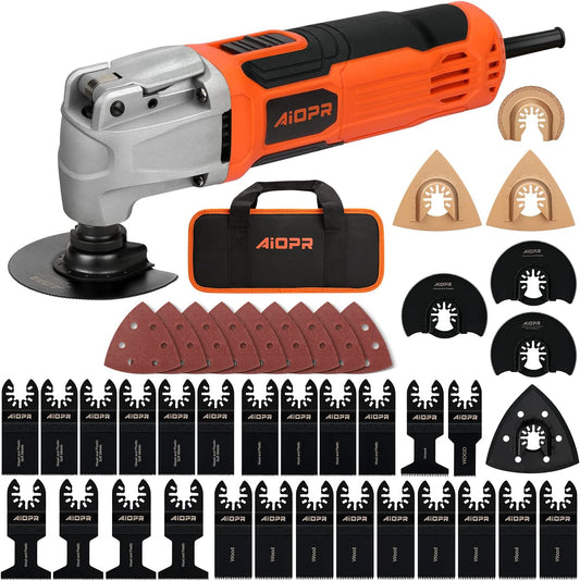 Oscillating Multi Tool, 2.4Amp, with 40pcs Accessories