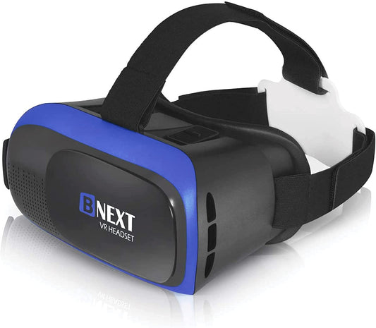 Virtual reality glasses with eye protection