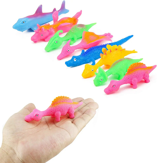 Animal slingshot (30 pieces dinosaur style) Different Color