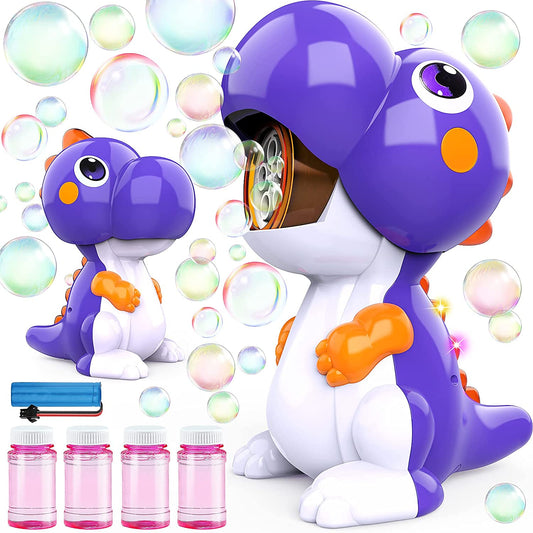 Dinosaur bubble machine, Purple