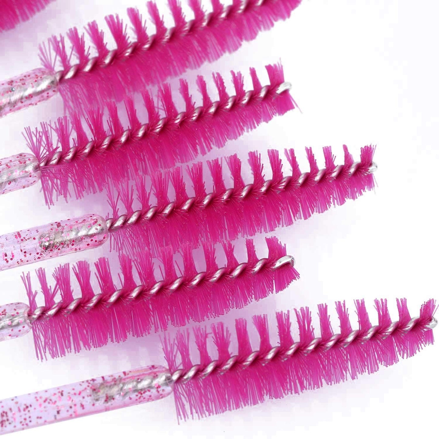 200 mascara sticks, disposable eyelash brush, red