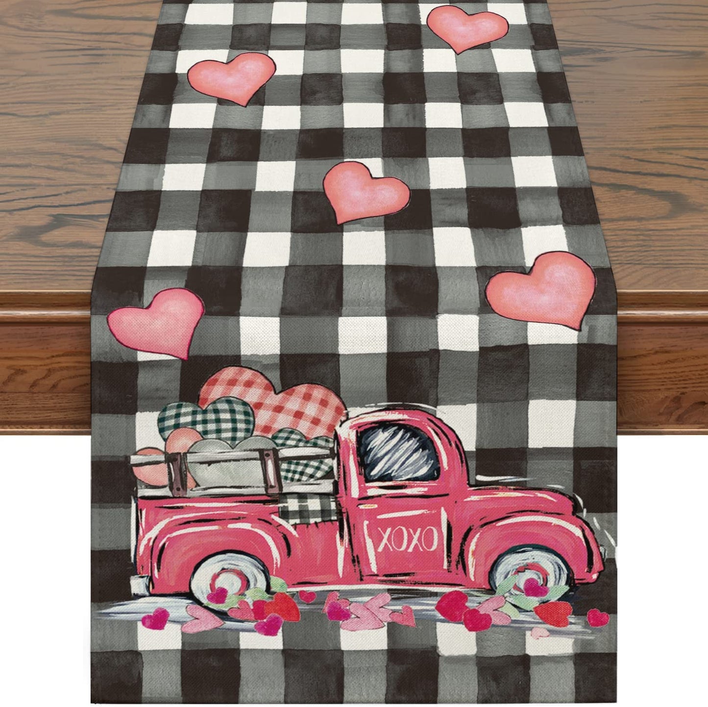 Valentine Table Runner, 13 x 72 Inches