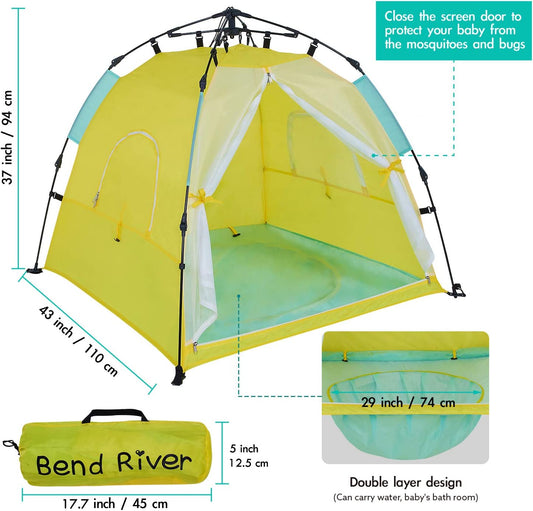 Automatic Instant Baby Tent with Pool