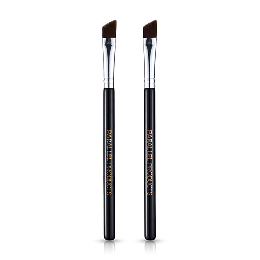 2 Pack Angled Brow Brushes, Cream, Gel, Wax and Powder