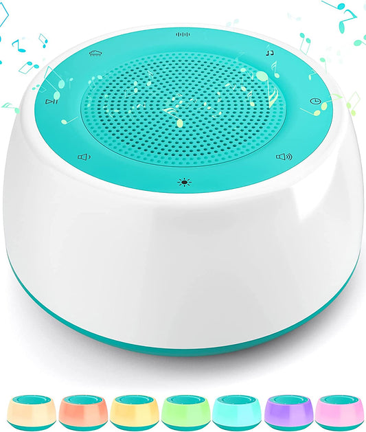 Sleep Sound Machine for Babies with Night Light, Indigo