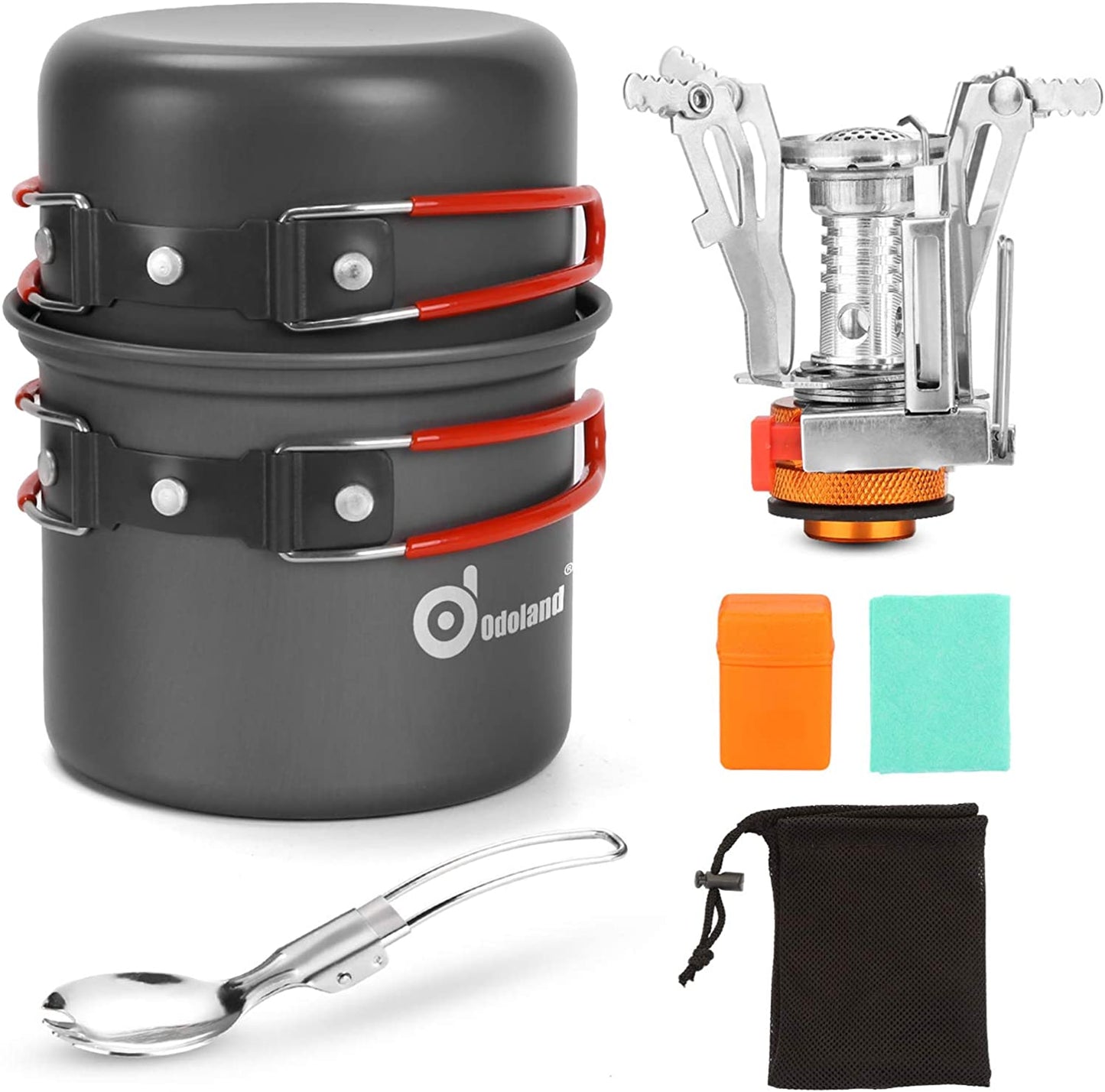 6-piece camping cookware set