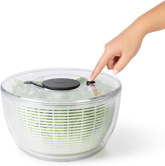 Grips Large Salad Spinner, 6.22 qt