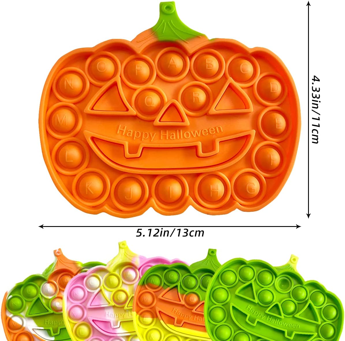 Halloween Pumpkin Toys 5 Pack