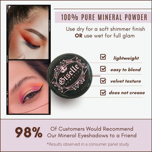 Loose Powder Eyeshadow, 3g - Colour: Coral Gold