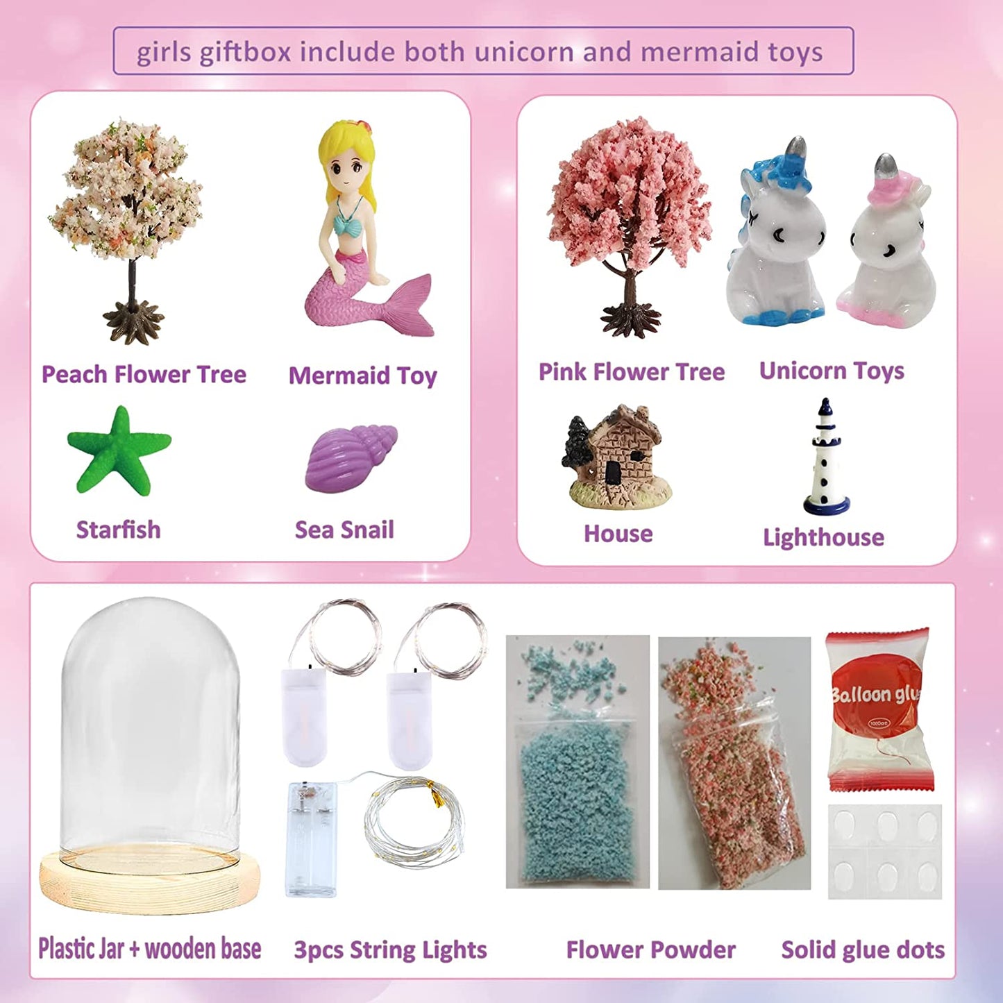 Make Your Own Unicorn Night Light for children's Craft Kit