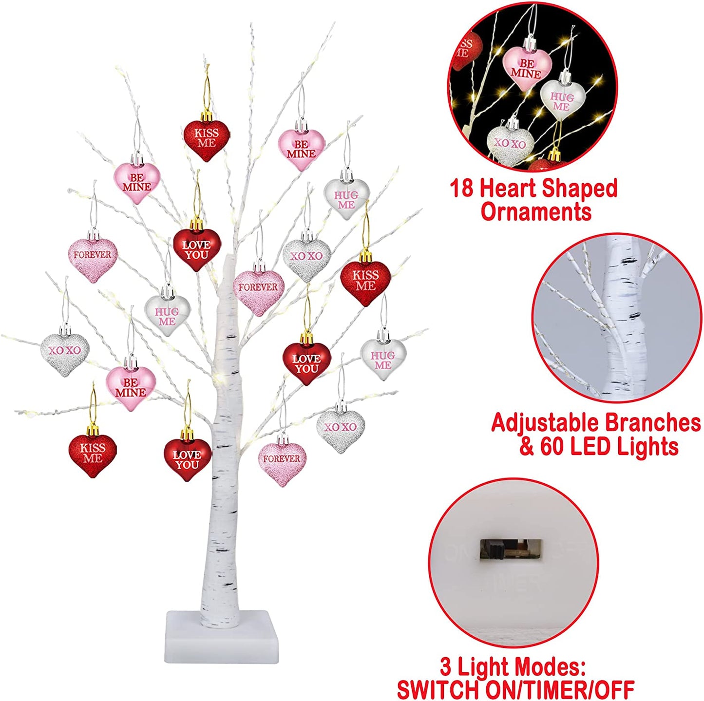 Valentine's Day Decoration, 24 Inch