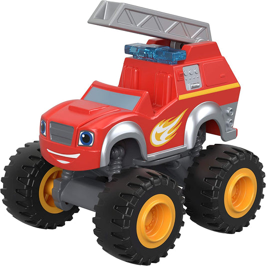 Toy Blaze's rescue car, red