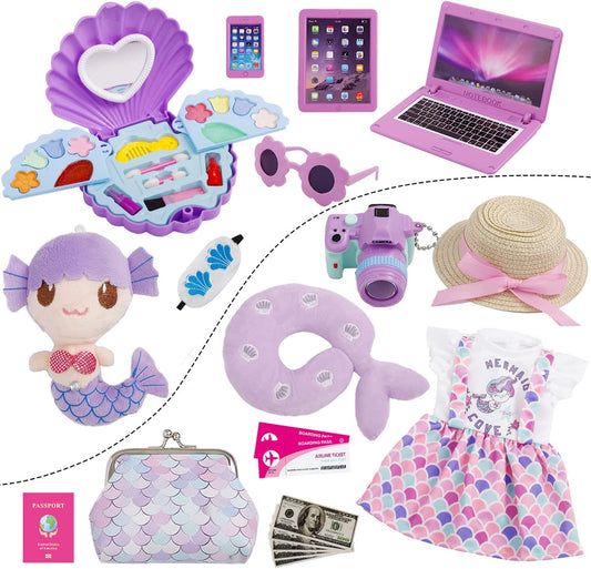 18" doll travel luggage set