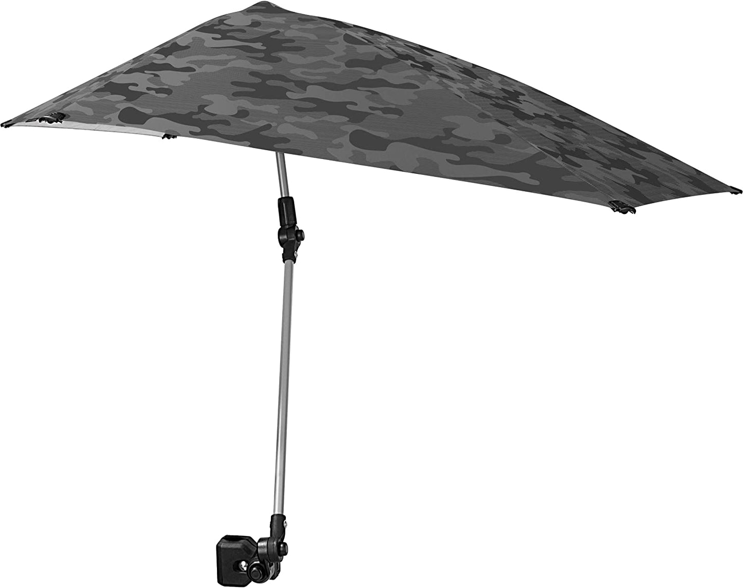 Adjustable umbrella with universal clamp, Grey Camo, Regular