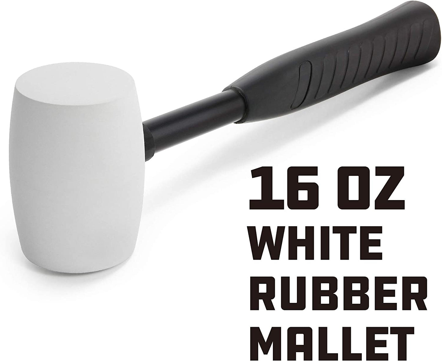 16Oz White Rubber Mallet