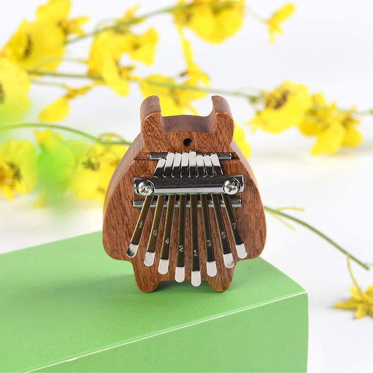 8 Keys Mini kalimba musical marimba exquisite, size: 1