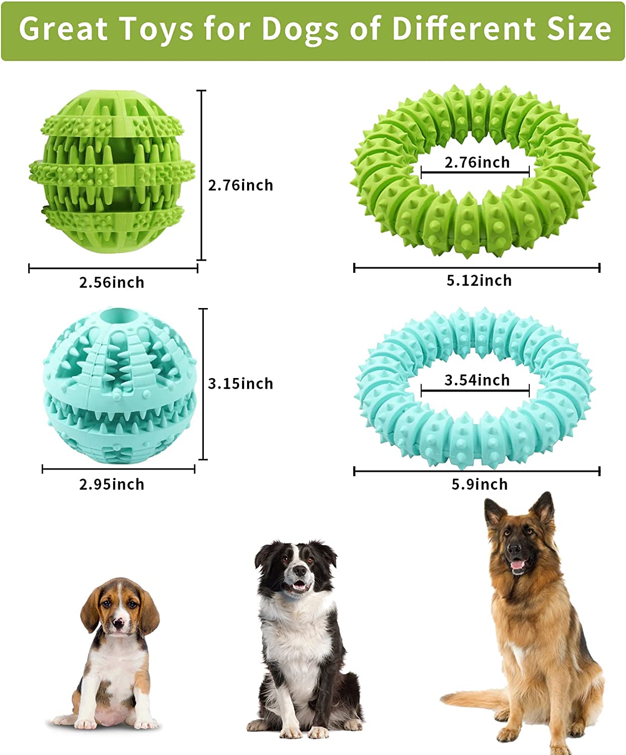 Chew Toys for Pet Teeth, Blue