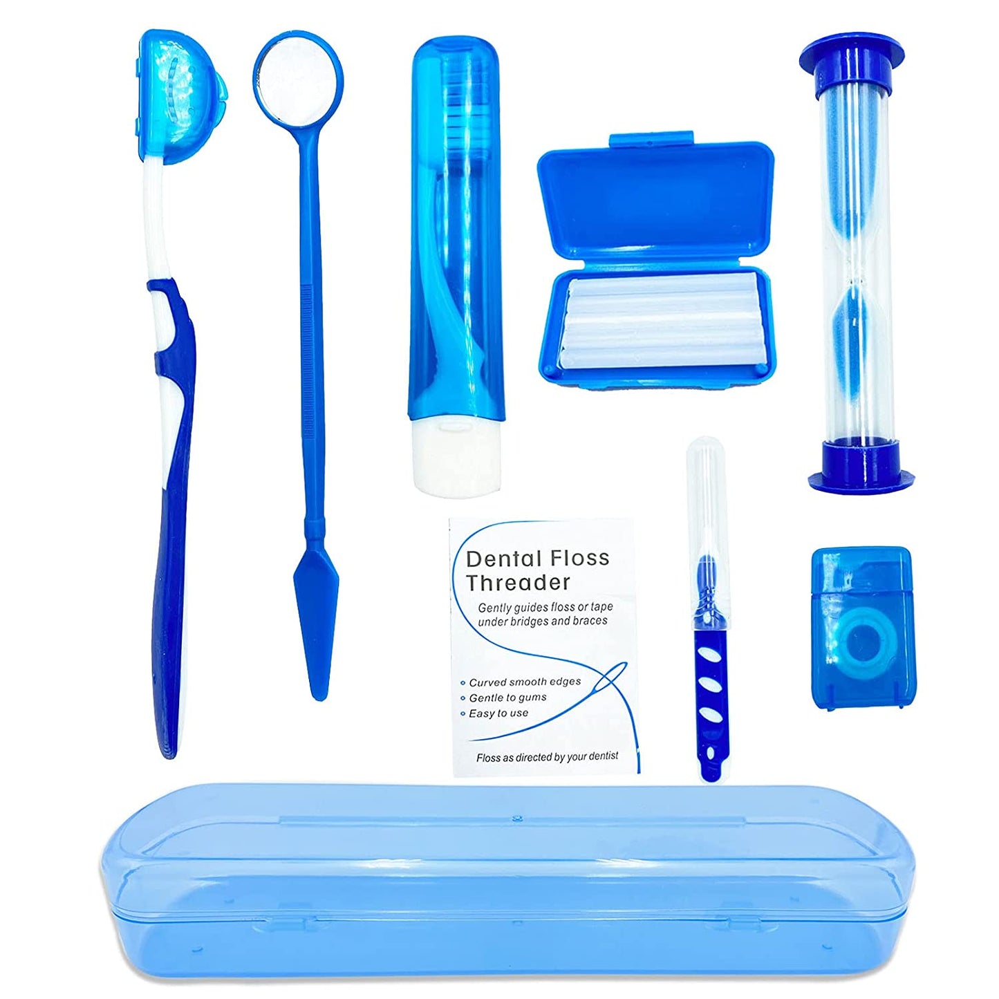 Orthodontic Oral Cleaning Kit (Blue)