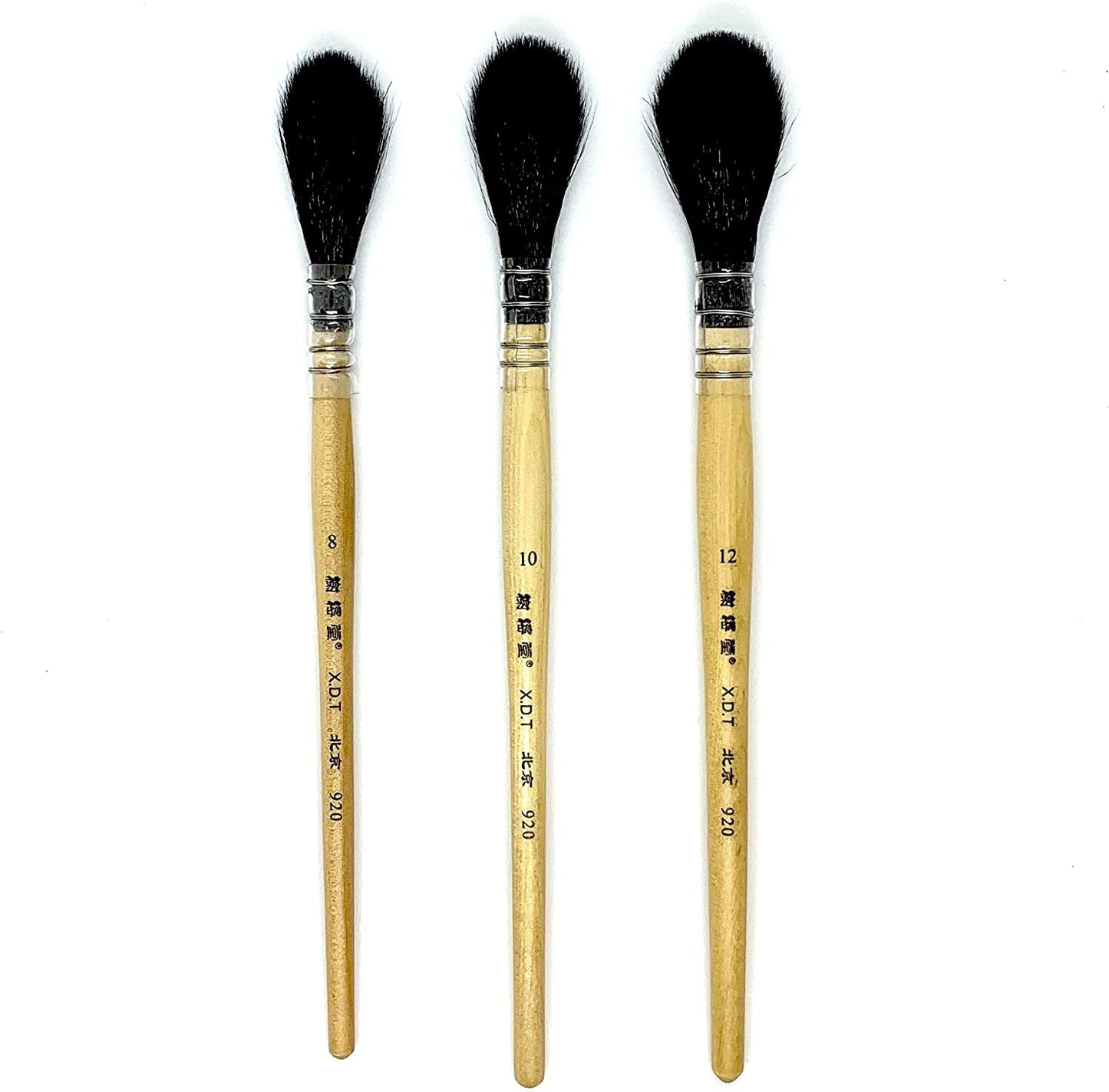 3-Piece Round Tip Brush Set