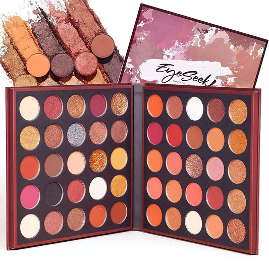 Autumn 50 Colors Foldable Eyeshadow Palette, Brown