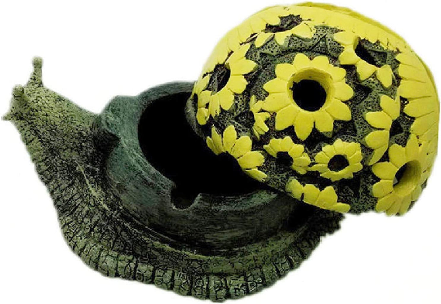 Resin Ashtray with Lid, Color: Snail Ashtray