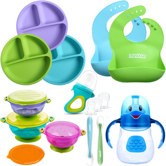 Baby Feeding Set, ‎9.09 x 8.94 x 6.1 inches