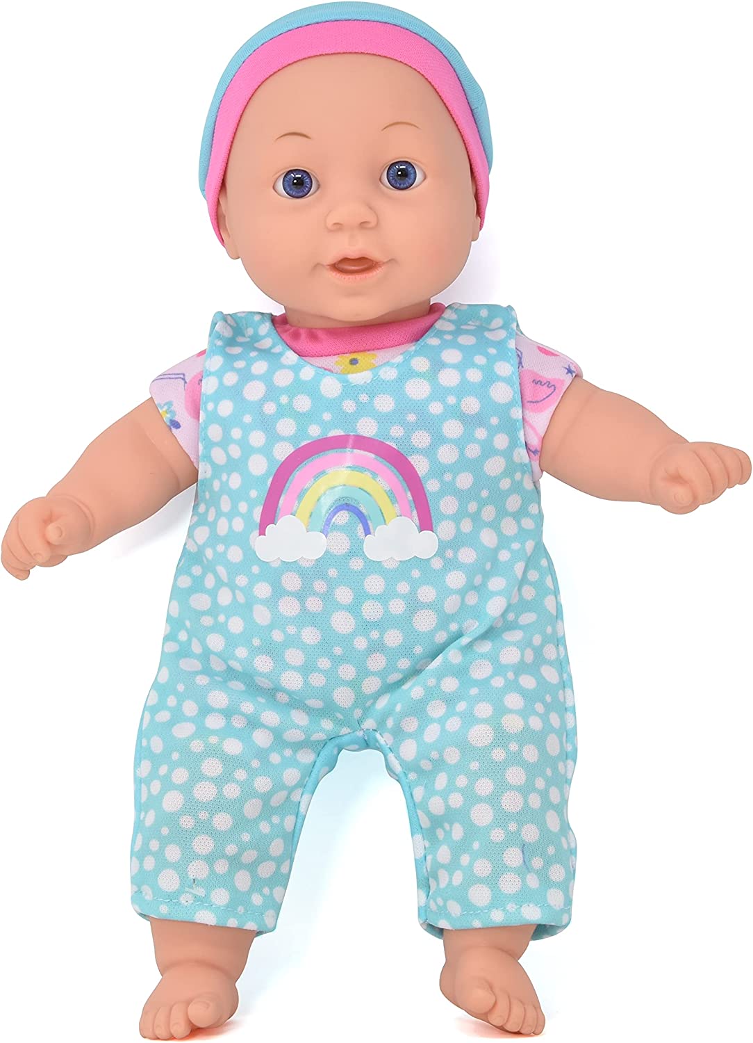 12 Inch Soft Body Baby Doll, Magic Bottle and Bib Included