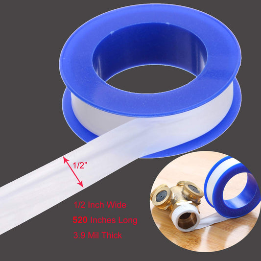 1 Roll of Teflon Plumbers Tape (3/4" by 260")