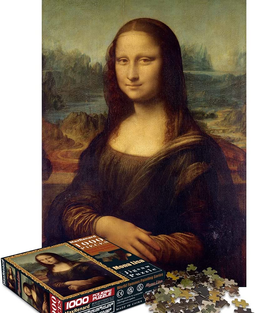 Puzzle, "Mona Lisa Smile", Leonardo da Vinci, 1000 pieces