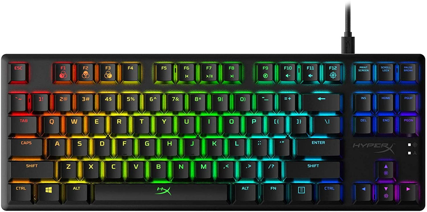 Mechanical Gaming Keyboard, Software Controlled Light