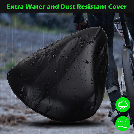 Gel Bike Seat Cover, Color: Black, ‎11.14 x 10.75 x 2.95