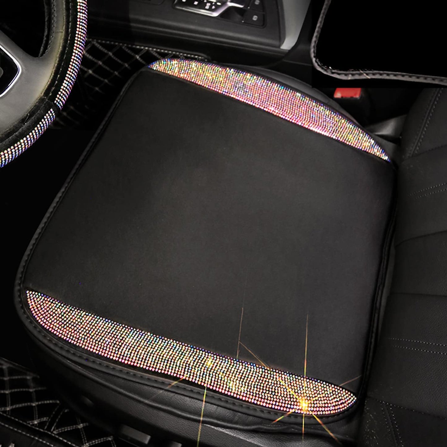 Universal Fit Sparkly Rhinestone Seat Covers (Multicolor)