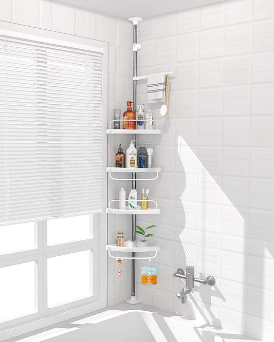 4 Layer Corner Shower Caddy 3.3 to 9.8ft