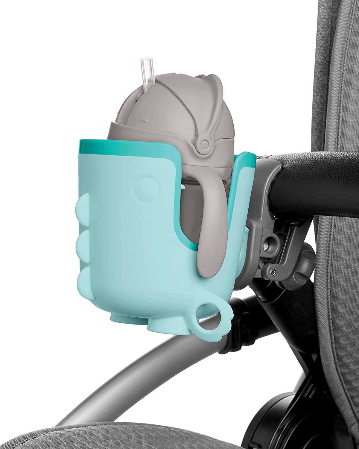 Universal Baby Stroller Cup Holder, Stroll & Connect, Teal