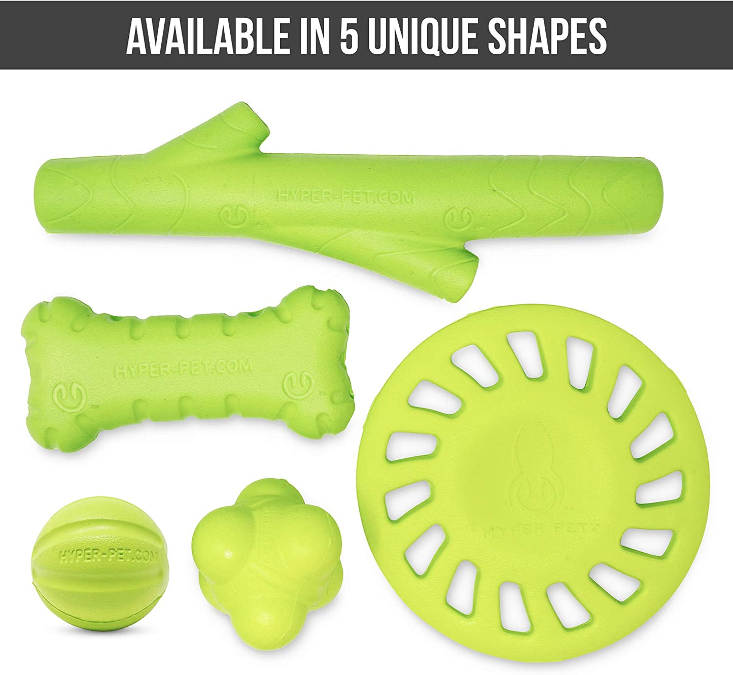 Pet toys, Green, one size