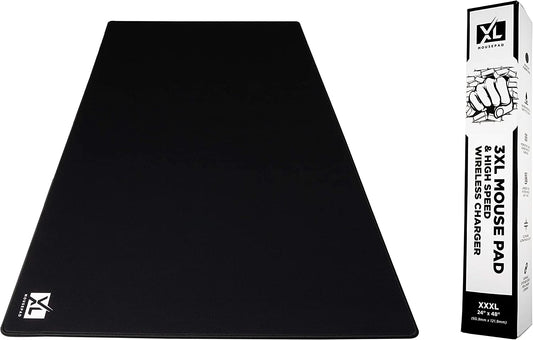 3XL Mouse Pads (Black, XXX-Large)